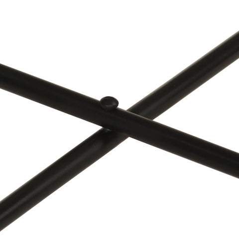 vidaXL Coffee Tables 2 pcs Brass and Black Metal