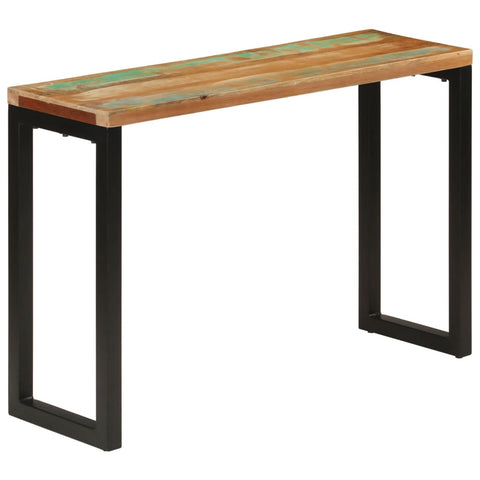 vidaXL Console Table 110x35x75 cm Solid Wood Reclaimed
