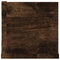 vidaXL CD Wall Shelf Smoked Oak 100x18x18 cm Engineered Wood