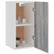 vidaXL Hanging Cabinet Lyon Grey Sonoma 29.5x31x60 cm Engineered Wood