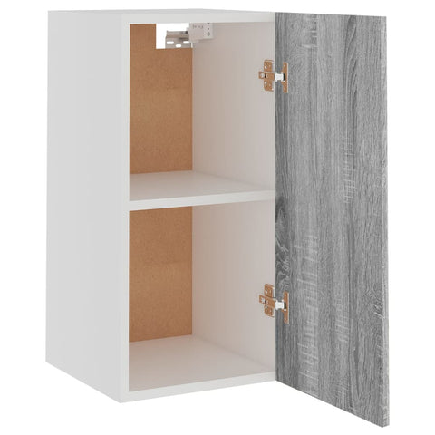 vidaXL Hanging Cabinet Lyon Grey Sonoma 29.5x31x60 cm Engineered Wood