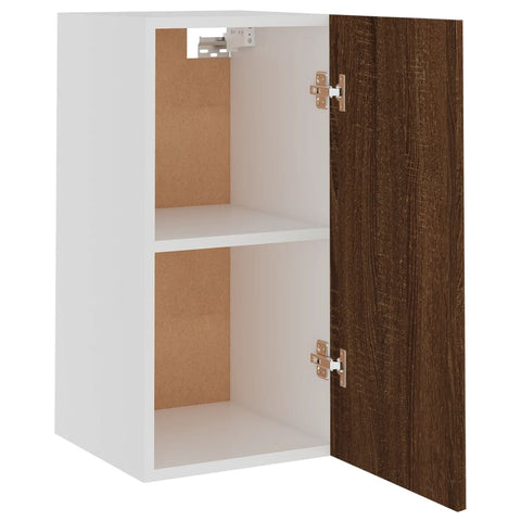 vidaXL Hanging Cabinet Lyon Brown Oak 29.5x31x60 cm Engineered Wood