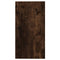 vidaXL Side Table Smoked Oak 50x26x50 cm Engineered Wood