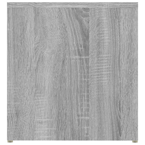 vidaXL Side Table Grey Sonoma 59x36x38 cm Engineered Wood