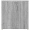 vidaXL Side Table Grey Sonoma 59x36x38 cm Engineered Wood