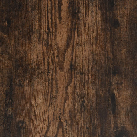 vidaXL Book Cabinet/Room Divider Smoked Oak 80x24x63 cm