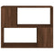 vidaXL Book Cabinet/Room Divider Brown Oak 80x24x63 cm