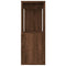 vidaXL Book Cabinet/Room Divider Brown Oak 80x24x63 cm
