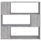 vidaXL Book Cabinet/Room Divider Grey Sonoma 100x24x94 cm