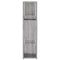 vidaXL Book Cabinet/Room Divider Grey Sonoma 100x24x94 cm