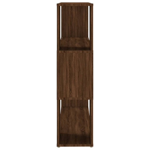 vidaXL Book Cabinet/Room Divider Brown Oak 100x24x94 cm