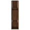 vidaXL Book Cabinet/Room Divider Brown Oak 100x24x94 cm