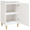 vidaXL Bedside Cabinets 2 pcs High Gloss White 40x35x70 cm Engineered Wood
