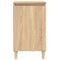 vidaXL Bedside Cabinets 2 pcs Sonoma Oak 40x35x70 cm Engineered Wood