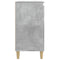 vidaXL Bedside Cabinet Concrete Grey 40x35x70 cm Engineered Wood