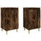 vidaXL Bedside Cabinets 2 pcs Smoked Oak 40x35x70 cm Engineered Wood