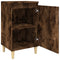 vidaXL Bedside Cabinets 2 pcs Smoked Oak 40x35x70 cm Engineered Wood