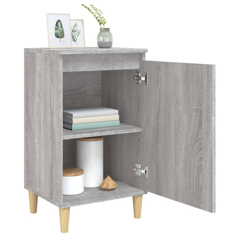 vidaXL Bedside Cabinets 2 pcs Grey Sonoma 40x35x70 cm Engineered Wood