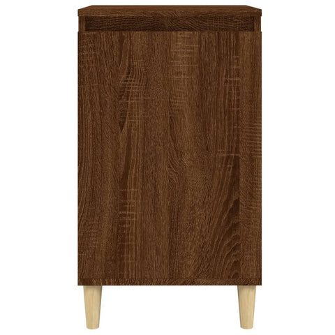 vidaXL Bedside Cabinet Brown Oak 40x35x70 cm Engineered Wood