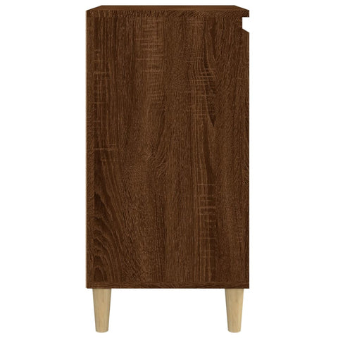 vidaXL Bedside Cabinet Brown Oak 40x35x70 cm Engineered Wood