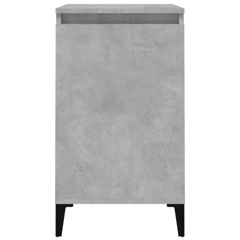 vidaXL Bedside Cabinets 2 pcs Concrete Grey 40x35x70 cm Engineered Wood