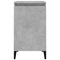 vidaXL Bedside Cabinets 2 pcs Concrete Grey 40x35x70 cm Engineered Wood