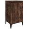 vidaXL Bedside Cabinet Smoked Oak 40x35x70 cm Engineered Wood