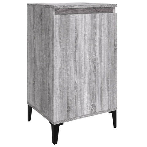 vidaXL Bedside Cabinet Grey Sonoma 40x35x70 cm Engineered Wood
