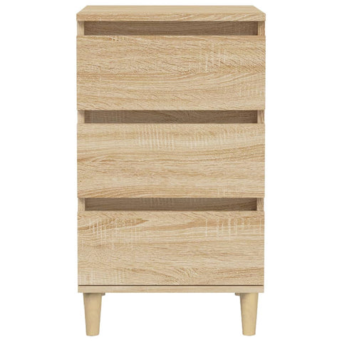 vidaXL Bedside Cabinet Sonoma Oak 40x35x70 cm Engineered Wood