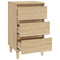 vidaXL Bedside Cabinet Sonoma Oak 40x35x70 cm Engineered Wood