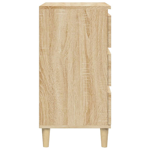 vidaXL Bedside Cabinet Sonoma Oak 40x35x70 cm Engineered Wood