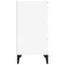 vidaXL Bedside Cabinet White 40x35x70 cm Engineered Wood