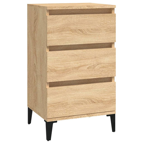 vidaXL Bedside Cabinet Sonoma Oak 40x35x70 cm Engineered Wood