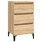 vidaXL Bedside Cabinet Sonoma Oak 40x35x70 cm Engineered Wood