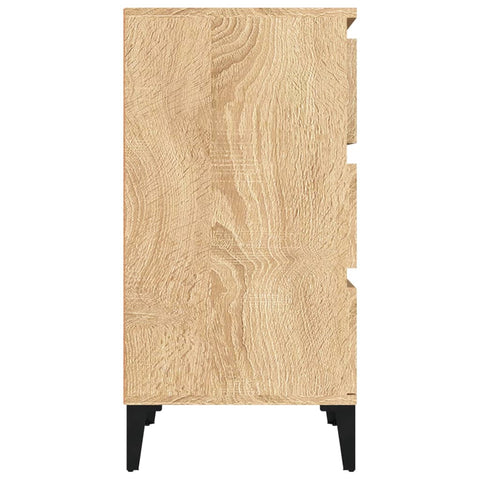 vidaXL Bedside Cabinet Sonoma Oak 40x35x70 cm Engineered Wood
