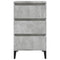 vidaXL Bedside Cabinet Concrete Grey 40x35x70 cm Engineered Wood