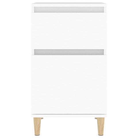 vidaXL Bedside Cabinet White 40x35x70 cm