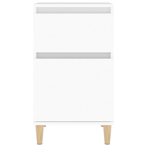 vidaXL Bedside Cabinets 2 pcs White 40x35x70 cm