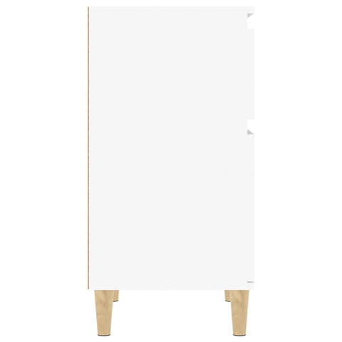 vidaXL Bedside Cabinets 2 pcs White 40x35x70 cm