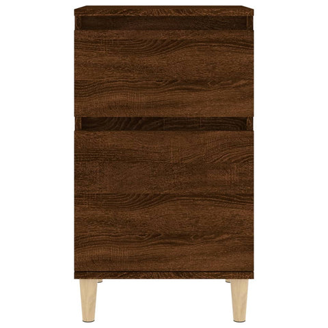 vidaXL Bedside Cabinet Brown Oak 40x35x70 cm