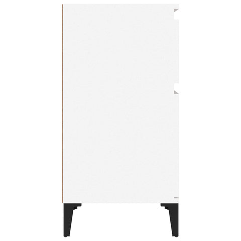 vidaXL Bedside Cabinet White 40x35x70 cm