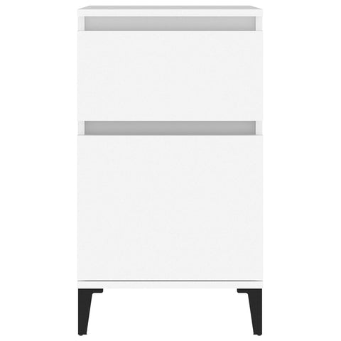 vidaXL Bedside Cabinets 2 pcs White 40x35x70 cm