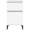 vidaXL Bedside Cabinets 2 pcs White 40x35x70 cm