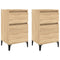 vidaXL Bedside Cabinets 2 pcs Sonoma Oak 40x35x70 cm