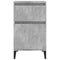 vidaXL Bedside Cabinets 2 pcs Concrete Grey 40x35x70 cm