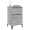 vidaXL Bedside Cabinet Grey Sonoma 40x35x70 cm