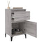 vidaXL Bedside Cabinet Grey Sonoma 40x35x70 cm