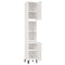 vidaXL Bathroom Cabinet White 30x30x190 cm Engineered Wood