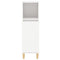 vidaXL Bathroom Cabinet White 30x30x100 cm Engineered Wood