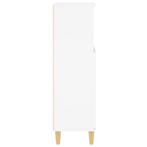 vidaXL Bathroom Cabinet White 30x30x100 cm Engineered Wood